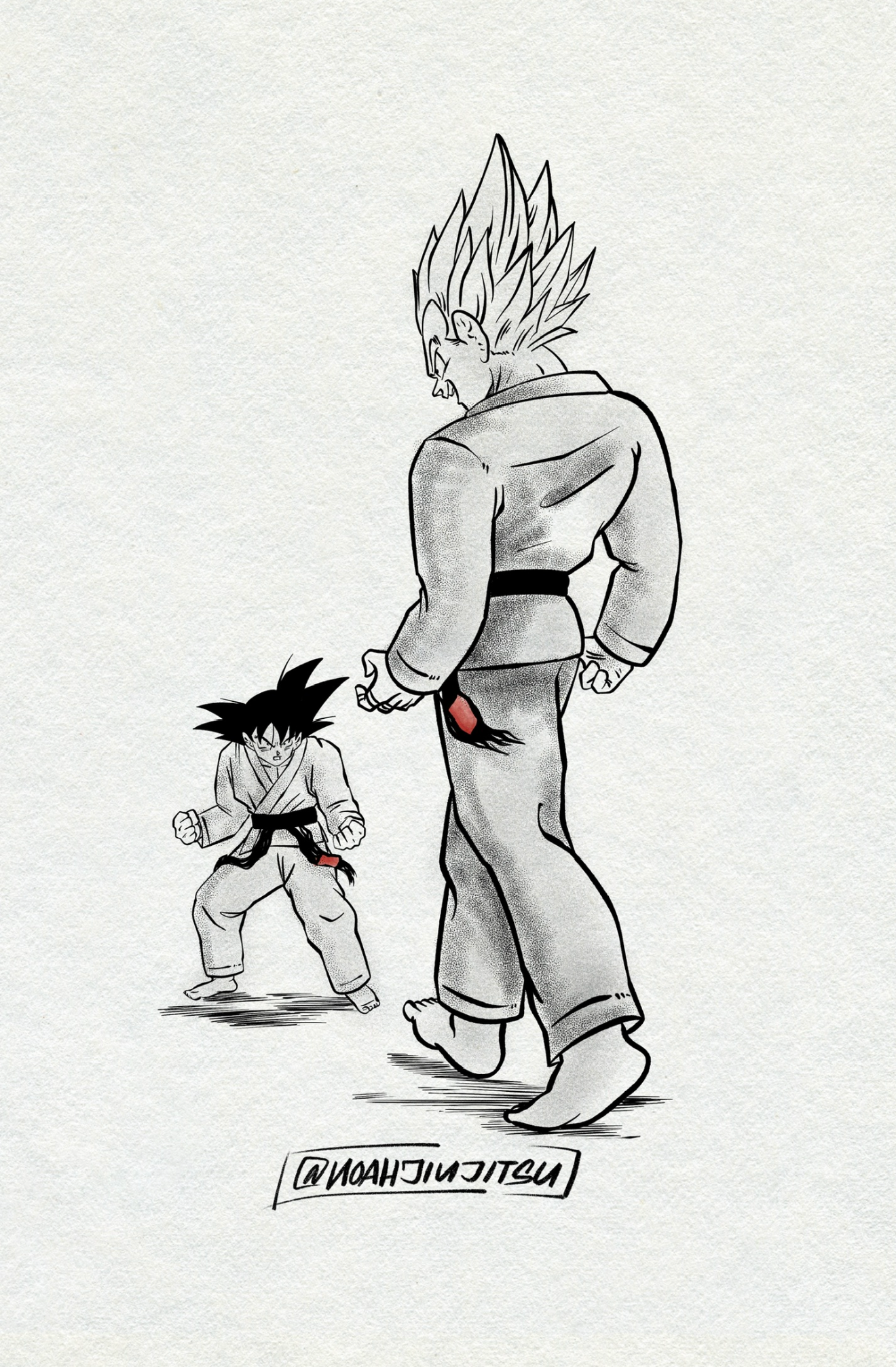 Rivals DBZ Print