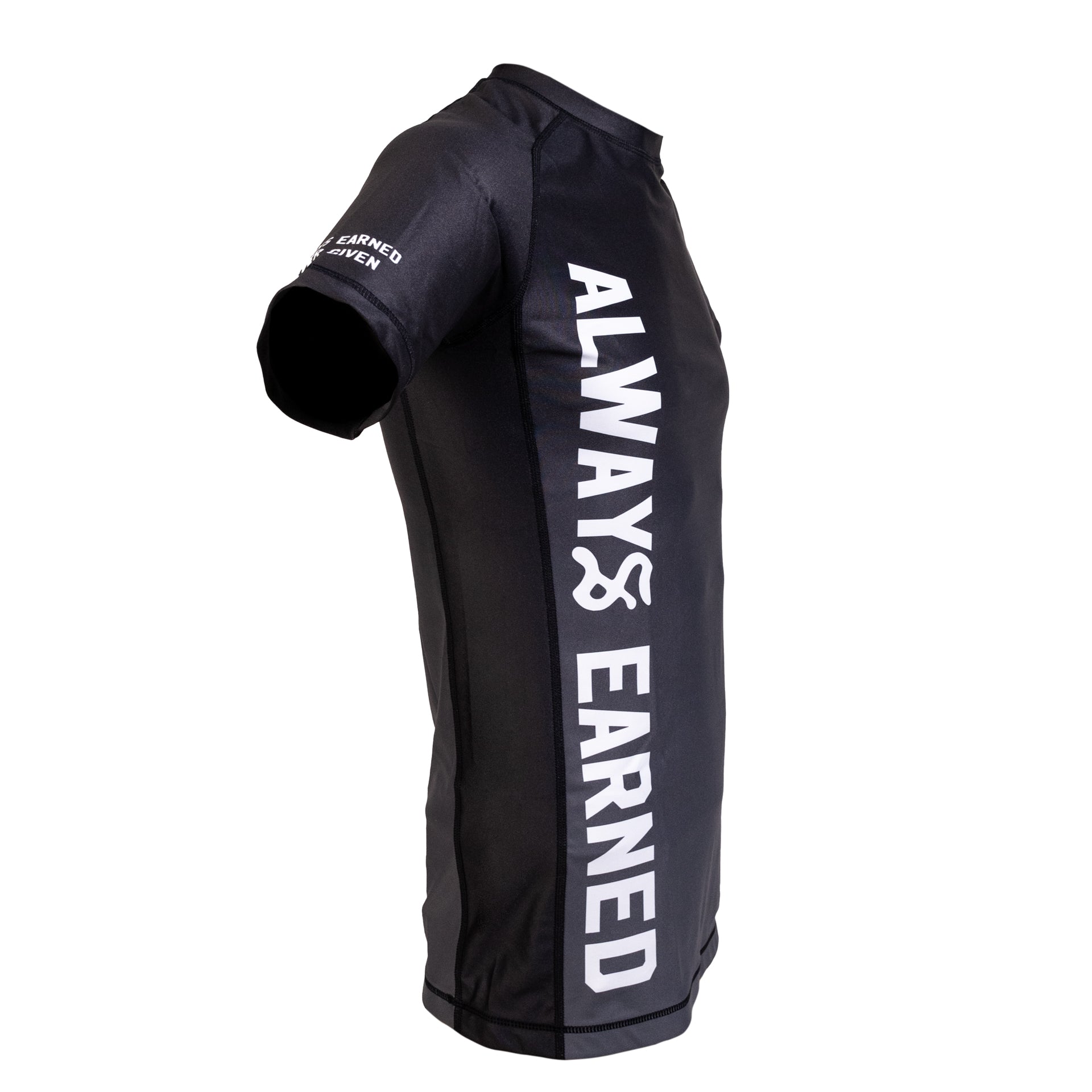 Always Earned - Rashguard Short Sleeve