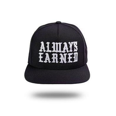 Always Earned Bold Snapback