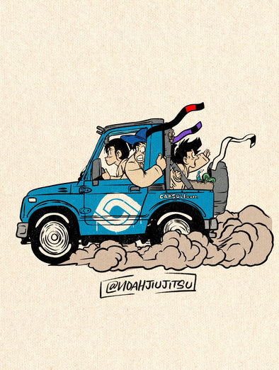 “Running Late Again” Print