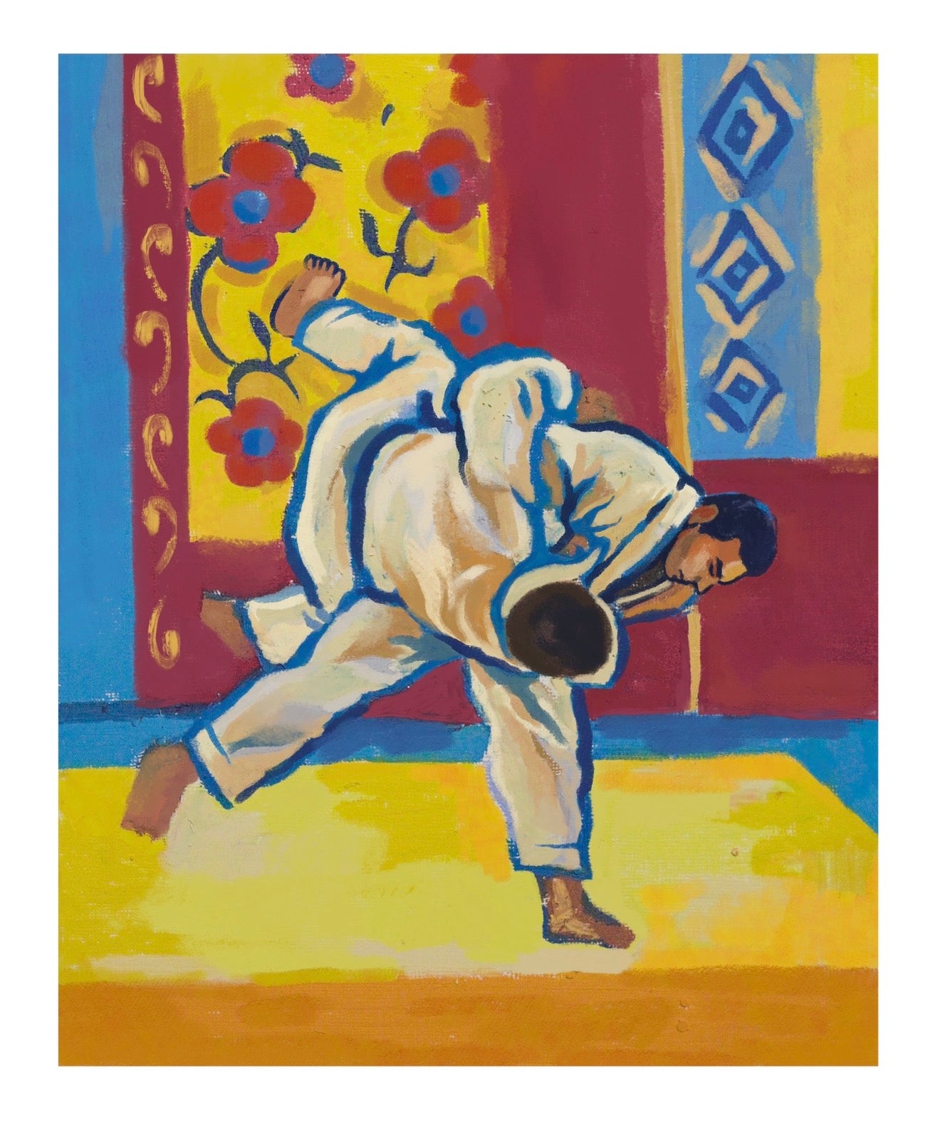 “The Throw” Print