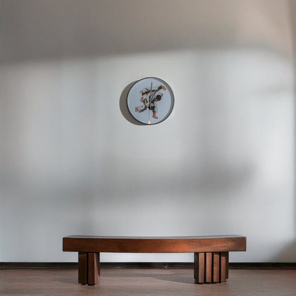 Timeless" – Hand-Painted Wall Clock (1 of 1)
