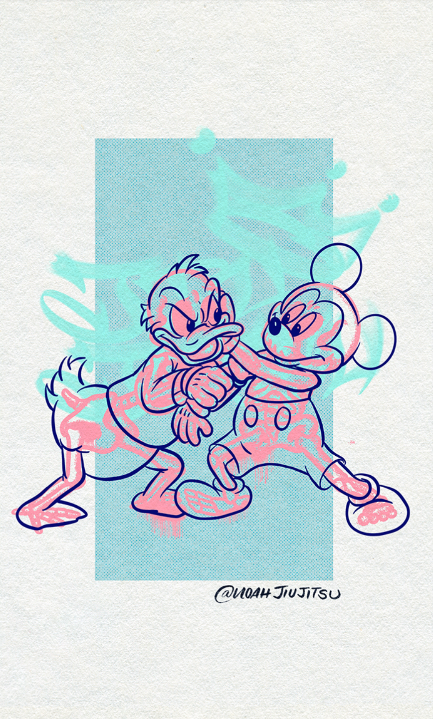 Donald x Mickey LIMITED EDITION PRINT – VNDTA