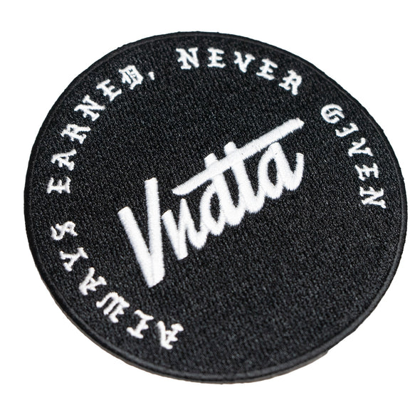 Always Earned - VNDTA Patch Iron On