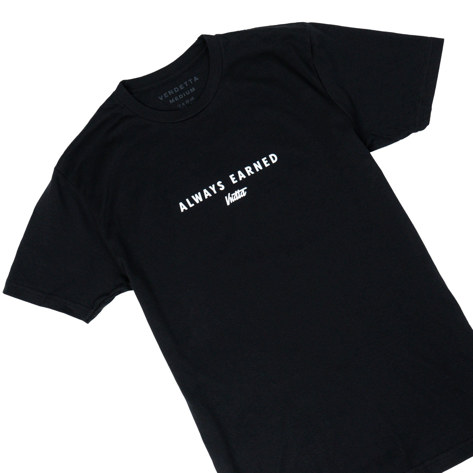 Warrior- Vndta Black Tee