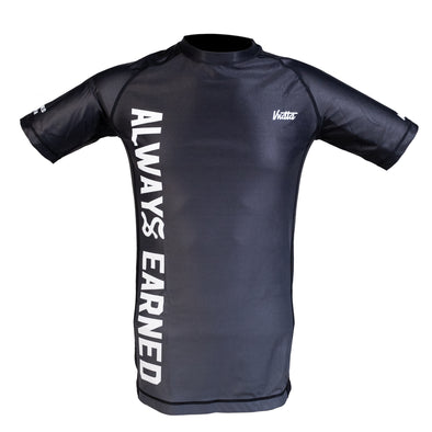 Always Earned - Rashguard Short Sleeve