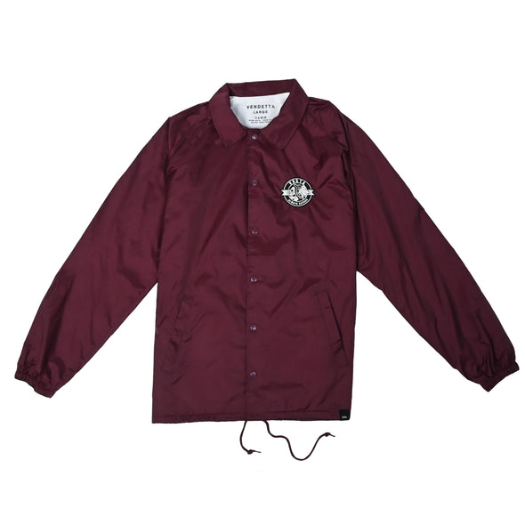 Warrior Seal - Maroon Wind Breaker Jacket