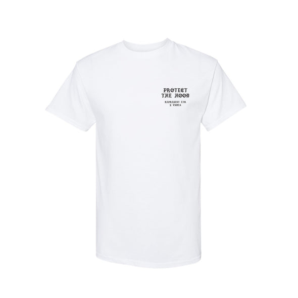Protect The Hood Tee - The Paletero Edition White