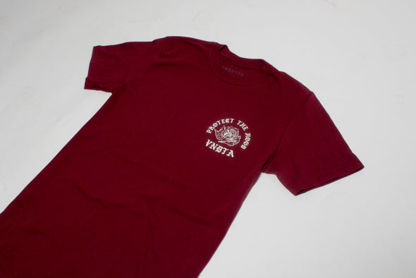 Protect The Hood - Hood is Not for Sale Maroon Tee