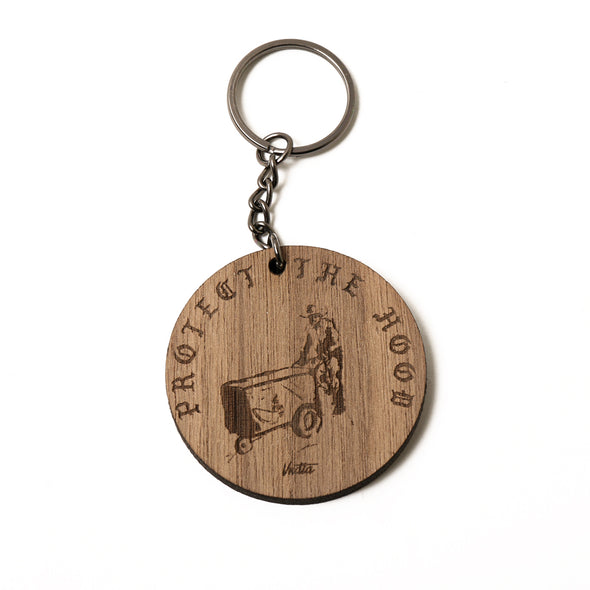 El Paletero Wood Engraved Keychains